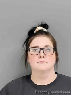 Mugshot of Kayla Lee Allen booked in Marion County, Iowa on September 4, 2026