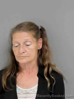 Mugshot of Tina Marie Richards booked in Marion County, Iowa on August 24, 2026