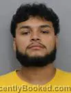Mugshot of Francisco Miguel Jr Aguilera Chavez booked in Marshall County, Iowa on July 27, 2026