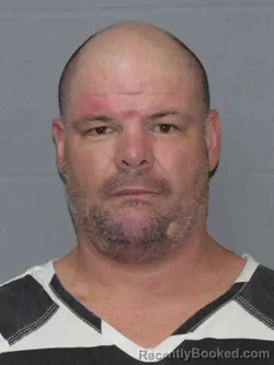 Mugshot of CHRISTOPHER JOSEPH BROWN booked in MIlls County, Iowa on May 17, 2026
