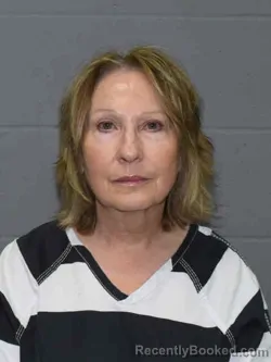 Mugshot of TERESA ANN KELLER booked in MIlls County, Iowa on July 14, 2026