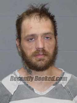 Booking photo from MIlls County, Iowa
