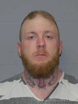 Mugshot of BLAKE RYON CUMMINGS booked in MIlls County, Iowa on March 19, 2026