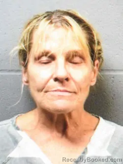 Mugshot of SHERRY BRIDGET WELLS booked in MIlls County, Iowa on May 22, 2026