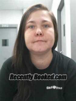 Booking photo from Muscatine County, Iowa