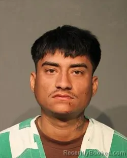 Mugshot of Alberto Nolasco Hernandez booked in Polk County, Iowa on September 7, 2026