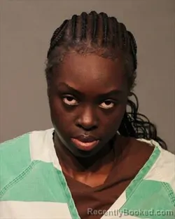 Mugshot of NYANKOOR KONG CHUOL booked in Polk County, Iowa on April 20, 2026