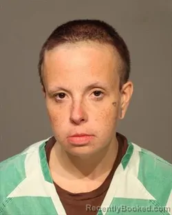 Mugshot of Jasmine Amanda Coffin booked in Polk County, Iowa on August 19, 2026