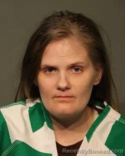 Mugshot of CAITLIN JOY MILLER booked in Polk County, Iowa on July 6, 2026