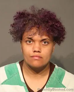 Mugshot of DANIELLE MARIE CROPP booked in Polk County, Iowa on July 6, 2026