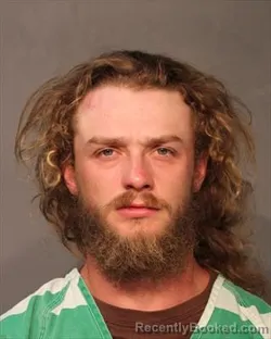 Mugshot of Nicholas Andrew Adams booked in Polk County, Iowa on August 28, 2026