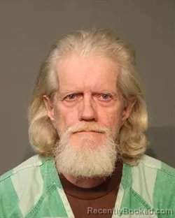 Mugshot of Steven Alan Sholley booked in Polk County, Iowa on August 18, 2026
