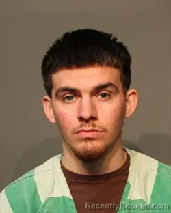 Mugshot of BRANDON RAYMUNDO GONZALEZ booked in Polk County, Iowa on April 25, 2026