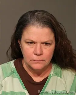 Mugshot of LORI LYNN GREENOUGH booked in Polk County, Iowa on April 25, 2026