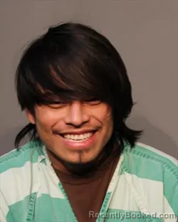 Booking photo from Polk County, Iowa