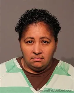 Mugshot of Consuelo Marie Rodriguez booked in Polk County, Iowa on August 30, 2026