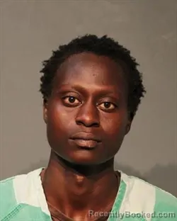 Mugshot of Joy Mukamyi booked in Polk County, Iowa on August 23, 2026