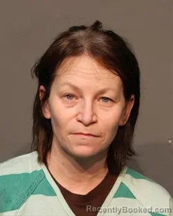 Mugshot of JULIA MARIE HOLIEN booked in Polk County, Iowa on March 13, 2026