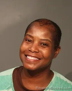 Mugshot of QUANDA ANNETTE BROWN booked in Polk County, Iowa on June 27, 2026