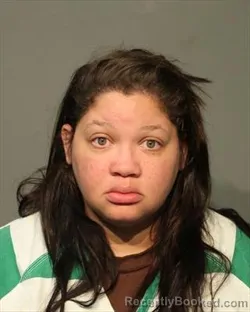 Mugshot of Sonora Rae Mejia booked in Polk County, Iowa on August 30, 2026