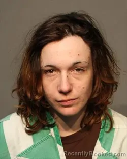 Mugshot of AMBER RENEE BOODLE booked in Polk County, Iowa on March 12, 2026