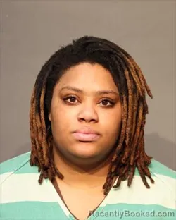 Mugshot of ZHARIA MARIE EVANS