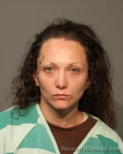 Mugshot of Stacy Marie Keller booked in Polk County, Iowa on July 27, 2026