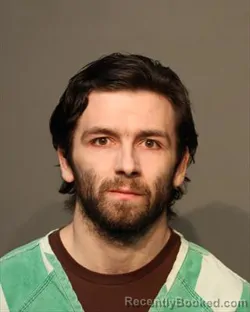 Mugshot of JOHNATHON ALLEN KLOXIN booked in Polk County, Iowa on March 13, 2026