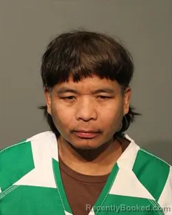 Mugshot of KHUANG LIN booked in Polk County, Iowa on May 8, 2026