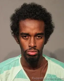 Mugshot of Shirwa Mohamed Warsame booked in Polk County, Iowa on September 12, 2026