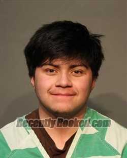 Booking photo from Polk County, Iowa