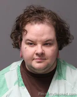 Booking photo from Polk County, Iowa