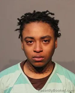 Mugshot of NAKYRIA ALTRECE GAITHER booked in Polk County, Iowa on March 11, 2026