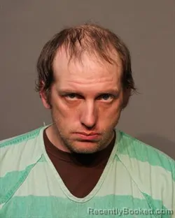 Mugshot of MICHAEL DAVID BURROWS booked in Polk County, Iowa on March 11, 2026