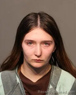 Mugshot of KAITLYN NICKOLE GEORGE booked in Polk County, Iowa on March 13, 2026