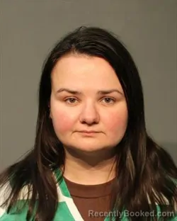 Mugshot of Paige Nicole Ruggle booked in Polk County, Iowa on August 31, 2026
