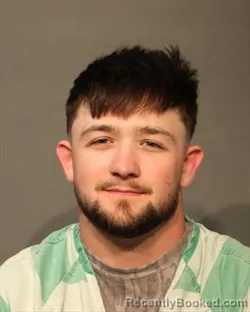 Mugshot of MASON IVAN WRAY booked in Polk County, Iowa on April 5, 2026