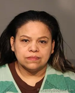 Mugshot of YESENIA DEL MEDINA RAMIREZ booked in Polk County, Iowa on April 16, 2026