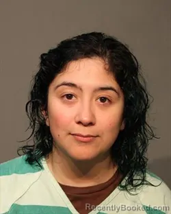 Mugshot of REINA MARIA ARYAL booked in Polk County, Iowa on May 12, 2026