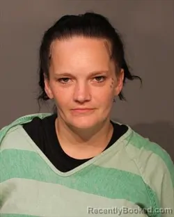 Mugshot of Samantha Lea Rodgers booked in Polk County, Iowa on September 7, 2026