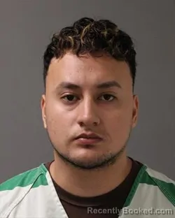 Mugshot of Eder Jair Moreno Diaz booked in Polk County, Iowa on September 10, 2026