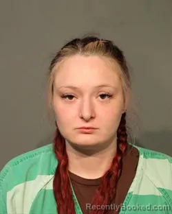 Mugshot of REAGAN VICTORIA HEBERLY booked in Polk County, Iowa on July 10, 2026