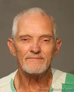 Mugshot of LARRY EUGENE SEXTON booked in Polk County, Iowa on July 14, 2026