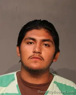 Mugshot of Kevin Haziel Romero booked in Polk County, Iowa on July 26, 2026