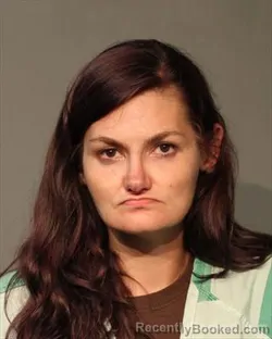 Mugshot of Jessica Lynn Hinders booked in Polk County, Iowa on July 26, 2026