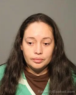Mugshot of Milda Milena Garcia Barrera booked in Polk County, Iowa on August 25, 2026