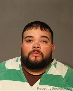 Mugshot of Caleb Rodriguez booked in Polk County, Iowa on August 9, 2026