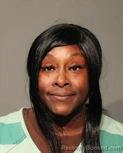 Mugshot of Tineka Raejean Greenfield booked in Polk County, Iowa on September 11, 2026