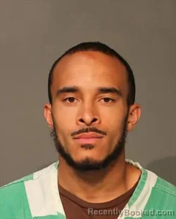 Mugshot of Tycameron Jermaine Harvey booked in Polk County, Iowa on August 16, 2026