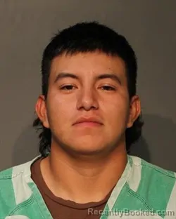 Mugshot of Mario Alberto Hernandez booked in Polk County, Iowa on August 20, 2026